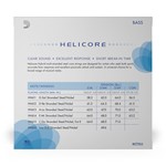 D'Addario Helicore Hybrid Bass String Set, 1/2 Scale, Medium Tension D'ADDARIO HH61012M