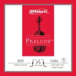 Prelude by D'addario J1011 1/8M  Cello Single A String, 1/8 Scale, Medium Tension