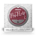 D'Addario Pro-Arte Viola Single Silver Wound D String, Long Scale, Medium Tension D'ADDARIO J5802SLM