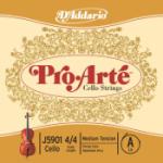 D'Addario  4/4 Cello A String Pro Arte J5901 4/4M