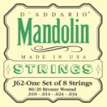 D'Addario 80/20 Bronze Mandolin Strings
