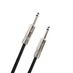 D'Addario Custom Series Braided Instrument Cable, Black, 15' D'ADDARIO PW-BG-15BK