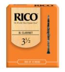 RCA1035 Rico by D'Addario Bb Clarinet Reeds, Strength 3.5, 10-pack