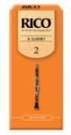 Rico by D'Addario RCA2520 Bb Clarinet Reeds, Strength 2 - 25 Pack