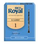 Woodwinds RCB1010 Royal by D'Addario Bb Clarinet Reeds, Strength 1, 10-pack