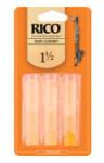 Woodwinds REA0315 Rico by D'Addario Bass Clarinet Reeds, Strength 1.5, 3-Pack