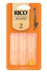 Rico by D'Addario REA0320 Bass Clarinet Reeds, Strength 2 - 3 Pack
