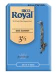 Rico RRBC35 Royal Bass Clarinet Reeds #3.5: 10-Pack