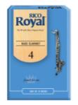 Rico Royal REB1040 Bass Clarinet #4 Reeds Box of 10