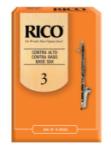D'Addario Rico Contra Clarinet/Bass Sax Reeds, Strength 3, 10-pack