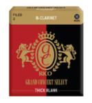 Woodwinds RGT10BCL200 Rico Grand Concert Select Thick Blank Bb Clarinet Reeds, Filed, Strength 2.0, 10 Pack