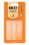 Woodwinds RIA0320 Rico by D'Addario Soprano Sax Reeds, Strength 2, 3-pack