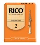 Rico by D'Addario RIA1020 Soprano Sax Reeds, Strength 2 - 10 Pack