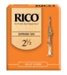 Woodwinds RIA1025 Rico by D'Addario Soprano Sax Reeds, Strength 2.5, 10-pack