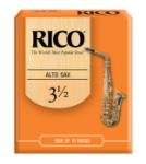 Woodwinds RJA1035 Rico by D'Addario Alto Sax Reeds, Strength 3.5, 10-pack