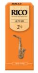 Woodwinds RJA2525 Rico by D'Addario Alto Sax Reeds, Strength 2.5, 25-pack
