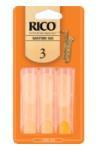 Woodwinds RLA0330 Rico by D'Addario Baritone Sax Reeds, Strength 3, 3-pack