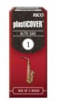 Woodwinds RRP05ASX100 Plasticover by D'Addario Alto Sax Reeds, Strength 1, 5-pack