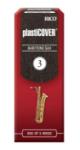 Rico RRP05BSX300 Plasticover Baritone Saxophone #3 Reeds Pack of 5