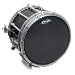 Evans SB13MHSB Hybrid-S Black Marching Snare Drumhead, 13 Inch