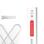 13-56 Medium, XS Phosphor Bronze Coated Acoustic Guitar Strings D'ADDARIO XSAPB1356