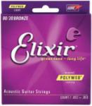 Elixir 11050 Polyweb Acoustic Guitar Strings, Light