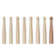 Vic Firth 5B_78655 5B American Hickory Drumsticks; Wood Tip