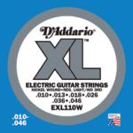 D'Addario EXL110W Nickel Regular Light Wound 3rd Electric Guitar Strings 10-46