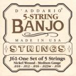 5 String Banjo, Medium, Nickel, Loop End