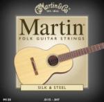 Martin Silk and Steel Folk Acoustic Guitar Strings 11-47