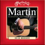 Martin MA140 80/20 Bronze Acoustic Guitar Set, Light - 12-54