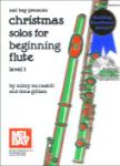 Mel Bay Dona Gilliam  Dona Gilliam Christmas Solos for Beginning Flute Book / Online Audio / PDF