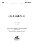 Solid Rock [Brass Quartet] Tpt,Tpt,Tb