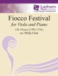 Fiocco Festival For Viola and Piano