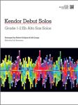 Kendor Debut Solos w/mp3 [alto sax] A Sax Acc
