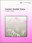 Kendor Recital Solos - Alto Saxophone Solo Book w/CD alto szx