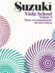 Suzuki Viola School Piano Acc., Volume 5 [Viola] Viola