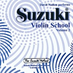 Suzuki Violin School CD, Volume 2 [Violin]