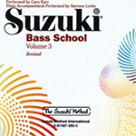 Suzuki Bass School, Vol. 3 - CD Only
