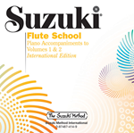 Suzuki Flute School Piano CD 1 & 2 -