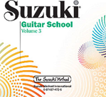Suzuki Guitar School CD 3 -