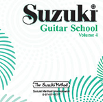 Suzuki Guitar School CD 4 -