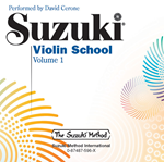 Suzuki Violin School CD, Volume 1 [Violin]