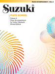 Suzuki Flute School Volume 8 - Piano Accompaniment (Revised)