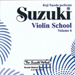 Suzuki Violin School CD, Volume 6 [Violin] (Old Edition)