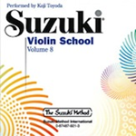 Suzuki Violin School CD, Volume 8 [Violin]