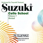 Suzuki Cello School CD, Volume 7 [Cello]