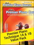 Alfred's Premier Piano Course: Technique 1A/1B Value Pack