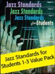 Jazz Standards for Students 1-3 Value Pack PIANO