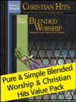 Pure & Simple Worship Hits Value Pack PIANO